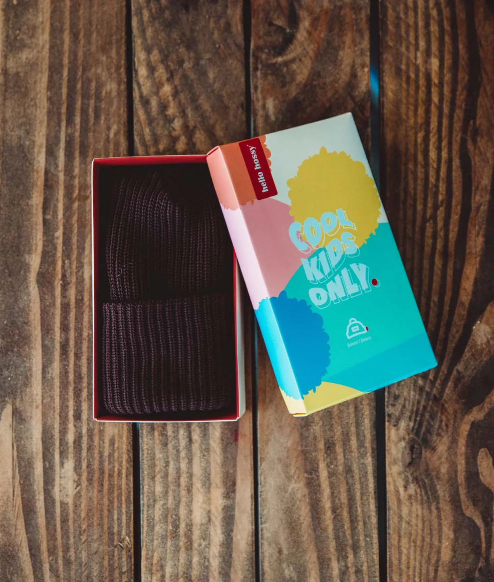 Hello Hossy Beanie Flow Chocolate - Afbeelding 3