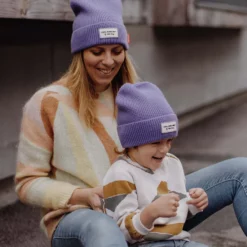 Hello Hossy Beanie Pop Purple