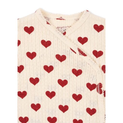 Konges Slojd Newborn onesie Amour - Afbeelding 2