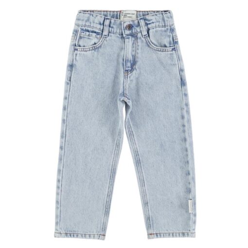 piupiuchick Unisex trousers Washed blue denim