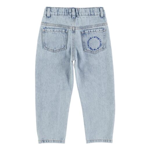 piupiuchick Unisex trousers Washed blue denim - Afbeelding 3
