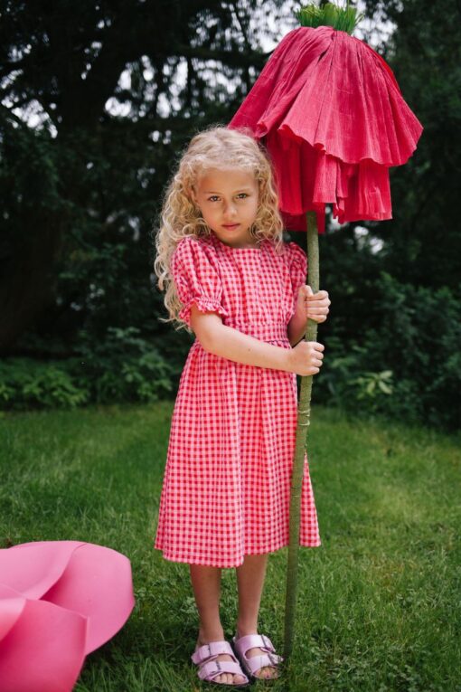 Daily Brat - Silly Checked dress Sunny Red