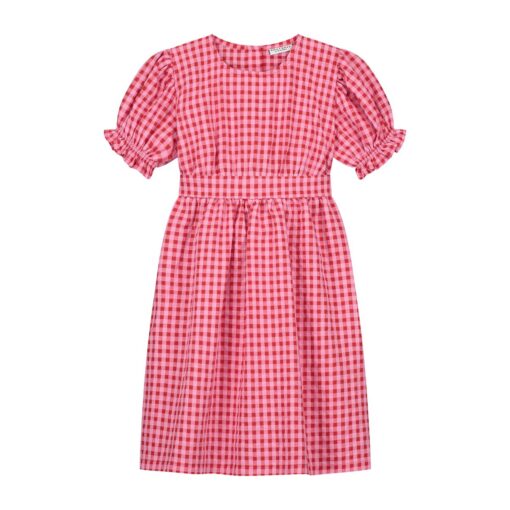 Daily Brat - Silly Checked dress Sunny Red
