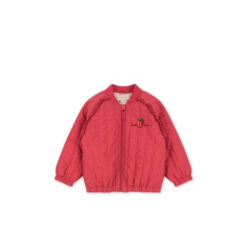 Konges Juno Sparkle Bomber Jacket Raspberry wine