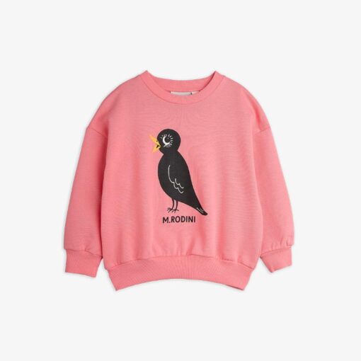 Mini Rodini Blackbird sweatshirt pink