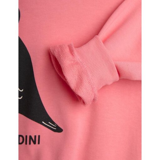 Mini Rodini Blackbird sweatshirt pink - Afbeelding 3