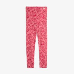 Mini Rodini Mini leopard leggings pink