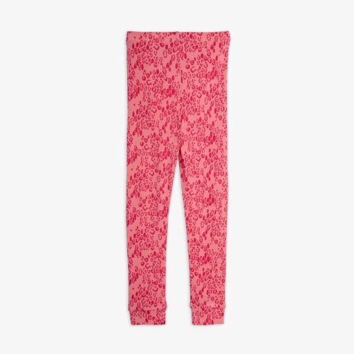 Mini Rodini Mini leopard leggings pink