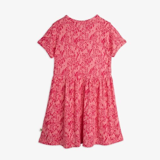 Mini Rodini Mini leopard dress Pink - Afbeelding 3