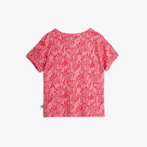 Mini Rodini Mini leopard tee Pink