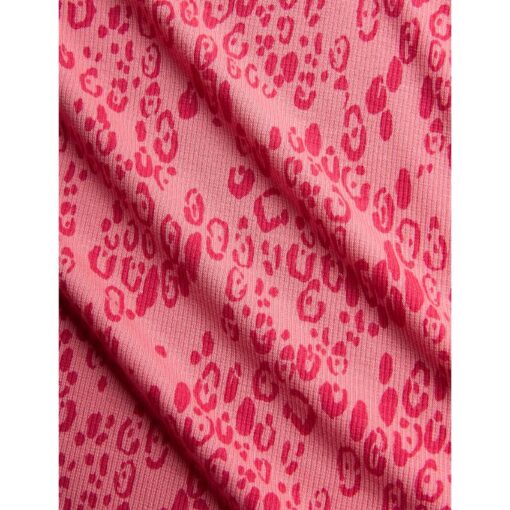 Mini Rodini Mini leopard tee Pink - Afbeelding 2