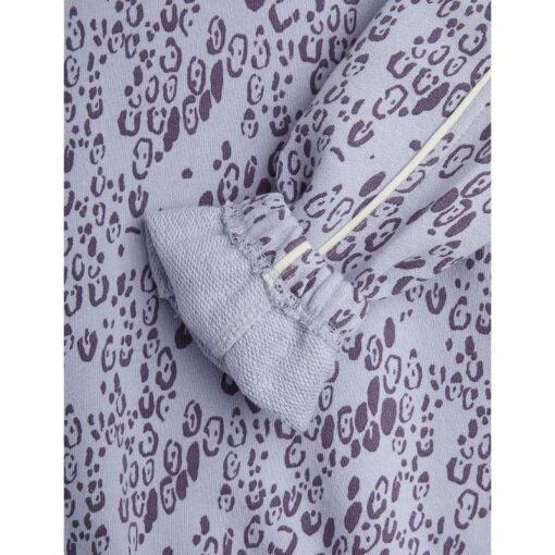 Mini Rodini Mini leopard sweatshirt purple - Afbeelding 3