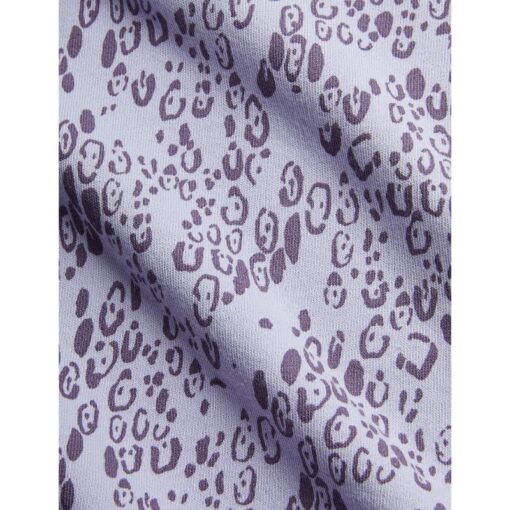 Mini Rodini Mini leopard sweatshirt purple - Afbeelding 2