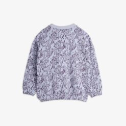 Mini Rodini Mini leopard sweatshirt purple