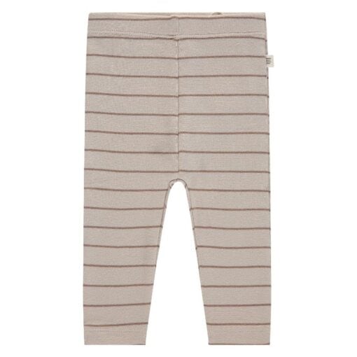 A Tiny Story baby pants pearl stripe