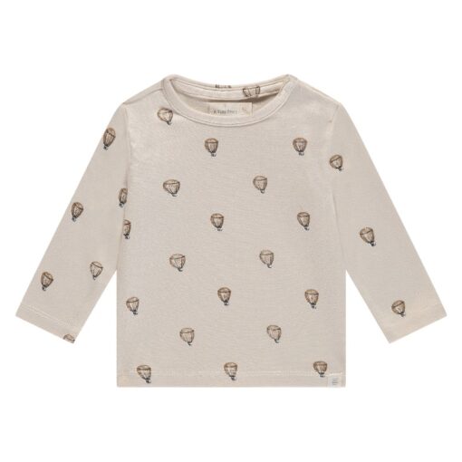 A Tiny Story baby t-shirt pearl balloons