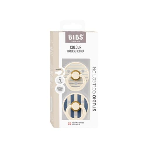 BIBS Studio Colour Anatomical Pin 2 pack Steel blue - Afbeelding 3