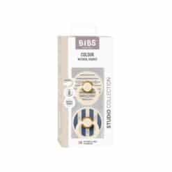 BIBS Studio Colour Anatomical Pin 2 pack Steel blue