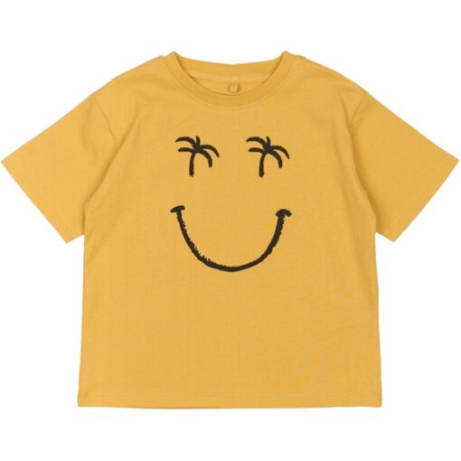 THE NEW Orwin Tee Ocre Smiley