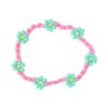 Love Issue Armbandje Daisy luminous pink/ocean blue