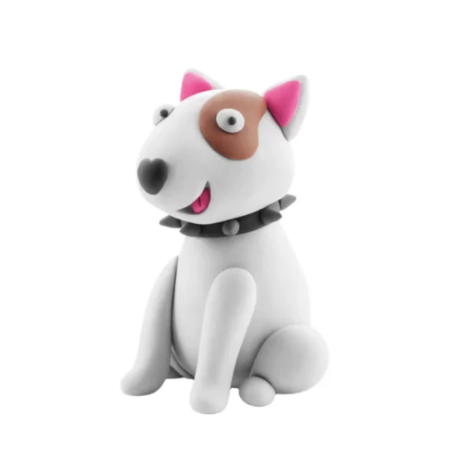 Hey Clay Kleiset Bull Terrier - Afbeelding 2