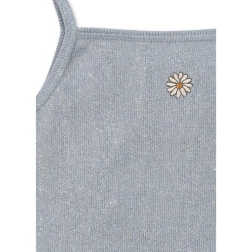 Konges Slojd Roli Strap Dress Quarry glitter - Afbeelding 2
