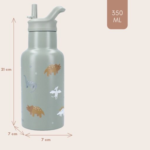 Drinkfles 350ml Kidzroom Dino's - Afbeelding 5