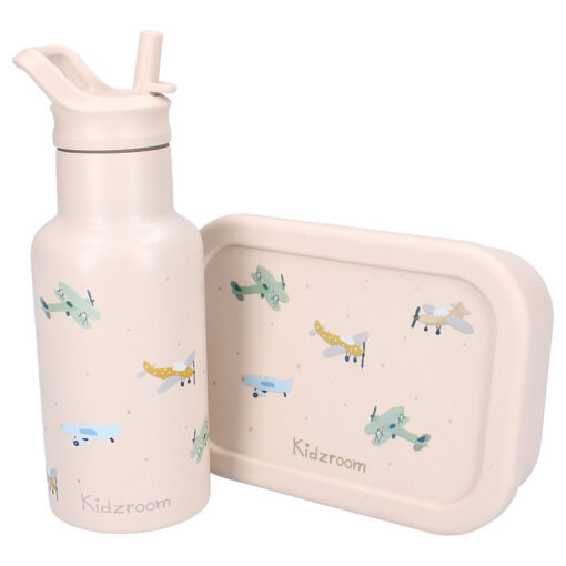 Lunchbox Kidzroom Vliegtuigen