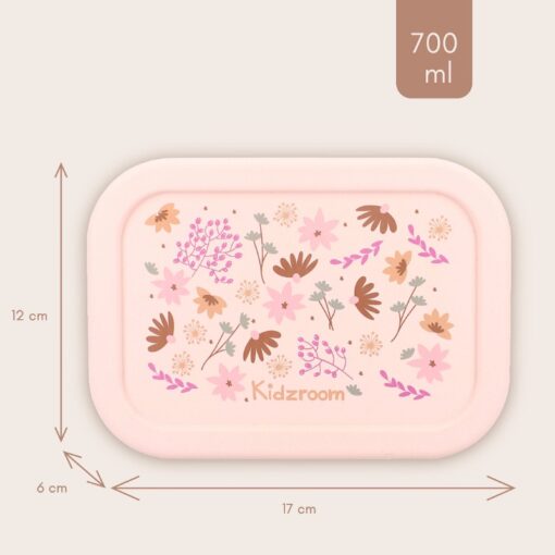 Lunchbox Kidzroom Bloemetjes - Afbeelding 4