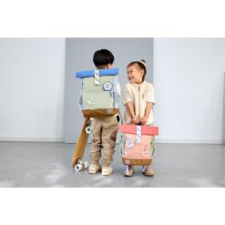 Lassig Mini Rolltop Backpack Sunny Explorer Rosa Pink