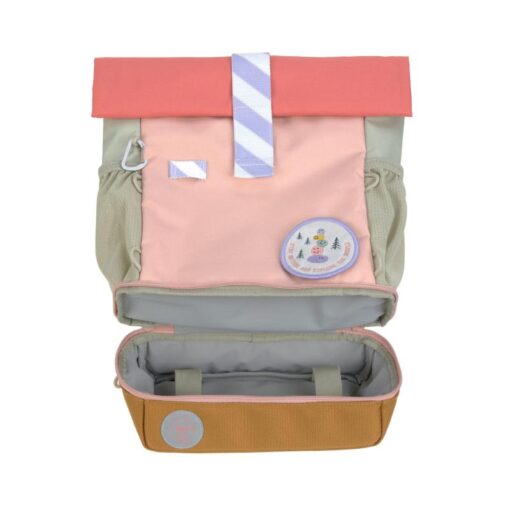 Lassig Mini Rolltop Backpack Sunny Explorer Rosa Pink - Afbeelding 6