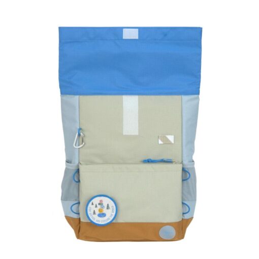 Lassig Medium Rolltop Backpack Sunny Explorer Green Blue