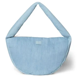 Studio Noos Denim Solid Cross Body Bag Light Blue