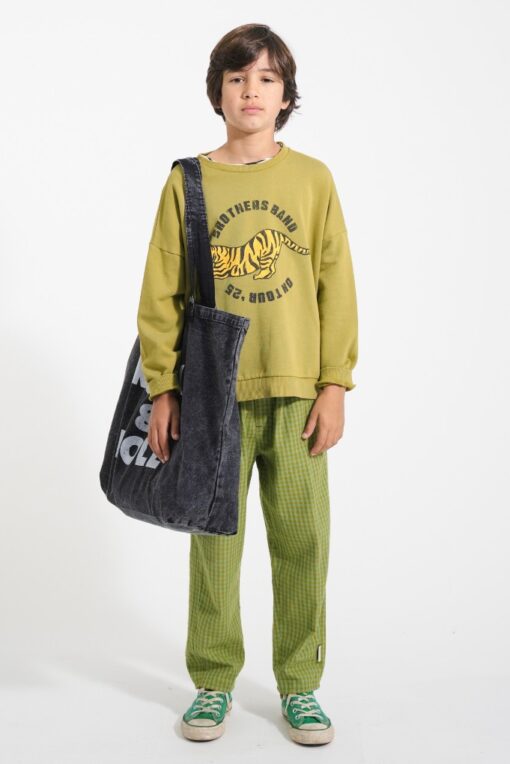 piupiuchick Sweatshirt Olive green tiger - Afbeelding 2
