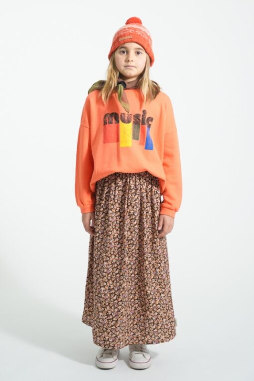 piupiuchick Sweatshirt Orange MUSIC - Afbeelding 3