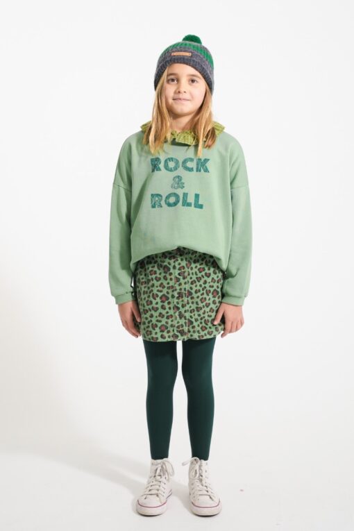 piupiuchick Sweatshirt Green ROCK & ROLL