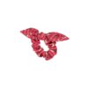 Piupiuchick Scrunchie Pink checkered flowers