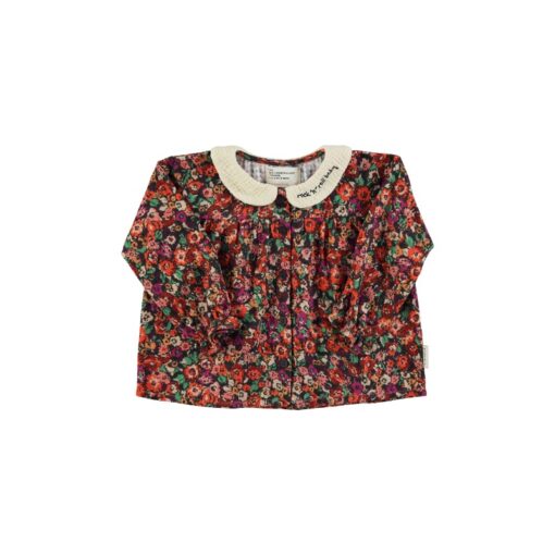 piupiuchick Peter pan collar blouse Multicolor flowers