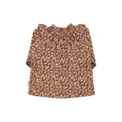 piupiuchick Blouse Light pink & brown flowers