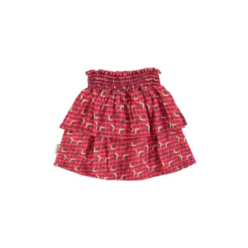 piupiuchick Short skirt Pink checkered lowers
