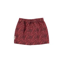 piupiuchick Short skirt Bordeaux zebra print
