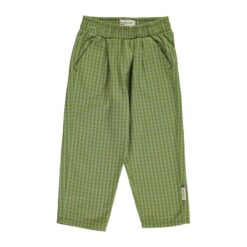 piupiuchick Unisex trousers Green checkered