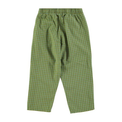 piupiuchick Unisex trousers Green checkered