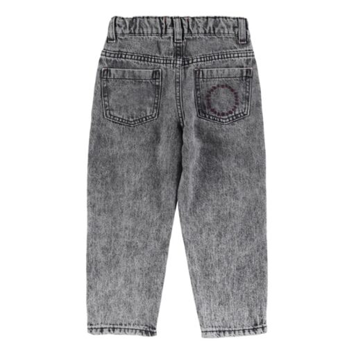 piupiuchick Unisex trousers Washed black denim