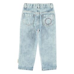 piupiuchick Unisex trousers Washed blue denim