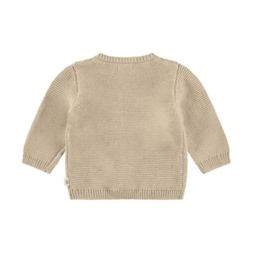 A Tiny Story baby cardigan oatmeal melange - Afbeelding 2
