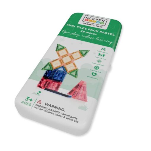 Cleverclixx Mini Tiles Pack Pastel 28 stuks - Afbeelding 5