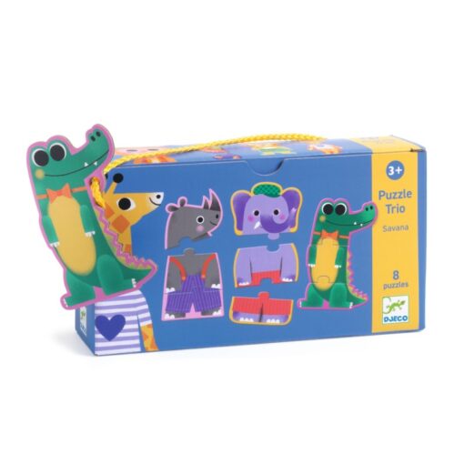 Djeco Puzzel Trio Savana DJ08242