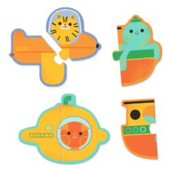 Djeco Duo Puzzel Voertuigen DJ08270