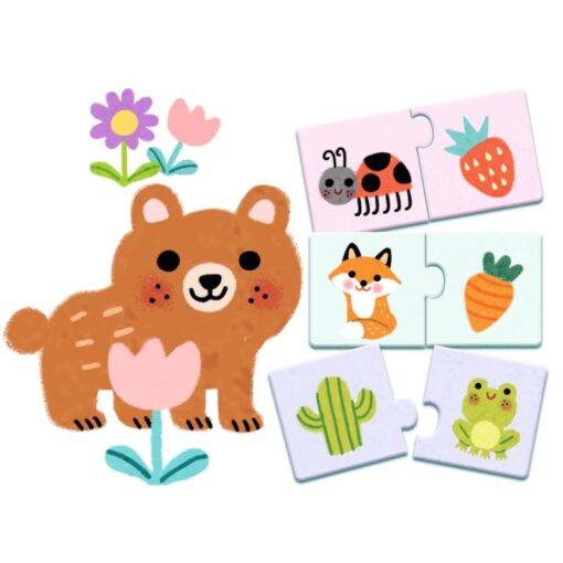Djeco Puzzel Duo Kleuren DJ08273 - Afbeelding 2